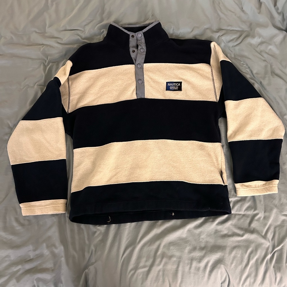 VINTAGE Nautica fleece 3/4